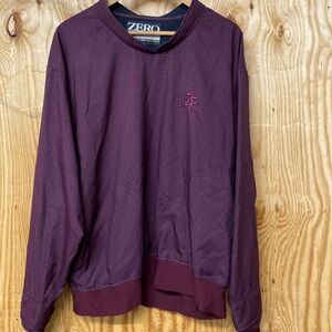 Zero Restriction size L golf outerwear pullover